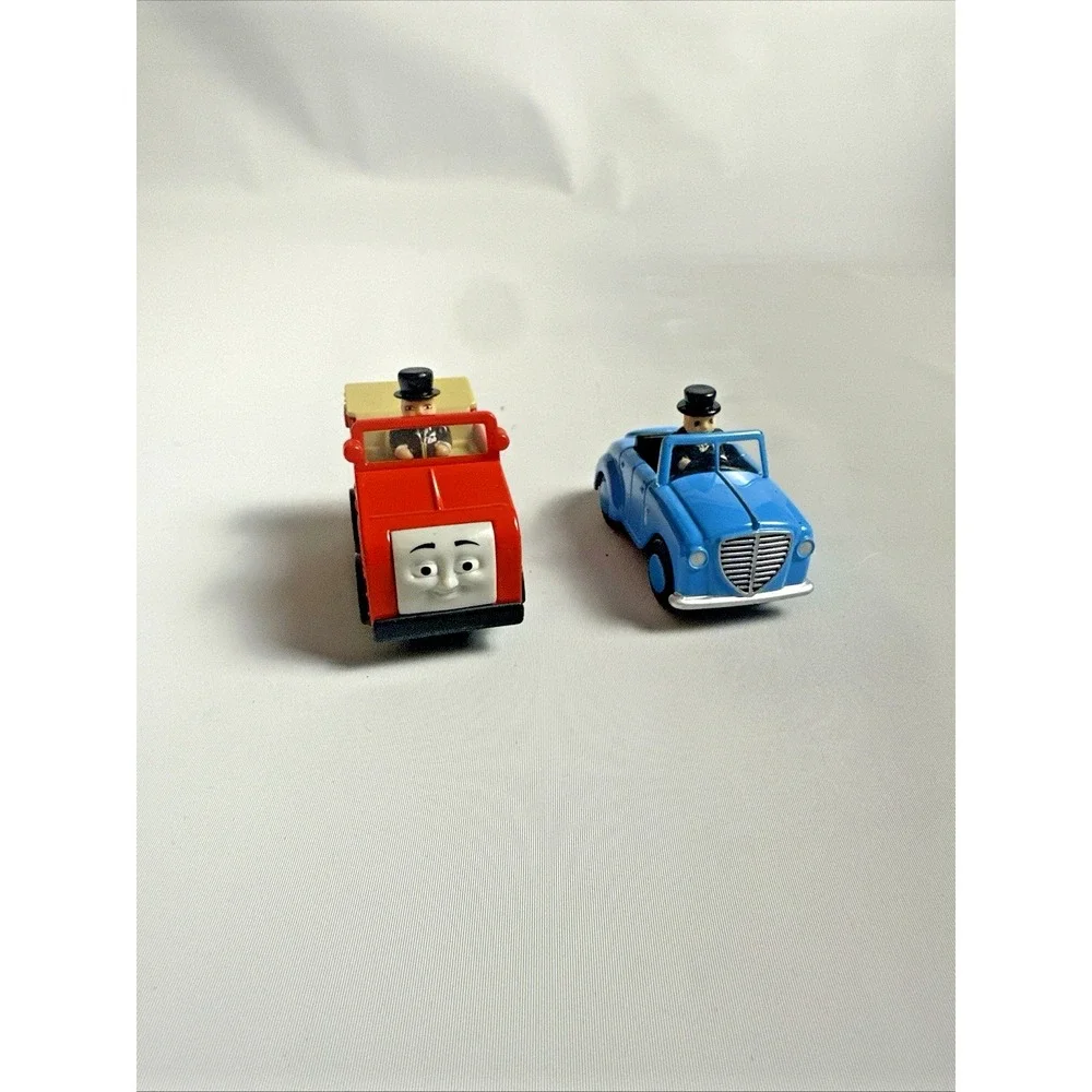 Thomas Friends Wooden Railway Train Sir Topham Hatt & Winston Set Lot 2 Piece